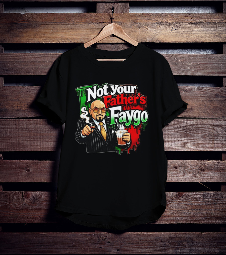 Not Your Father's Faygo Gangster Italian Flag Dripping T-Shirt