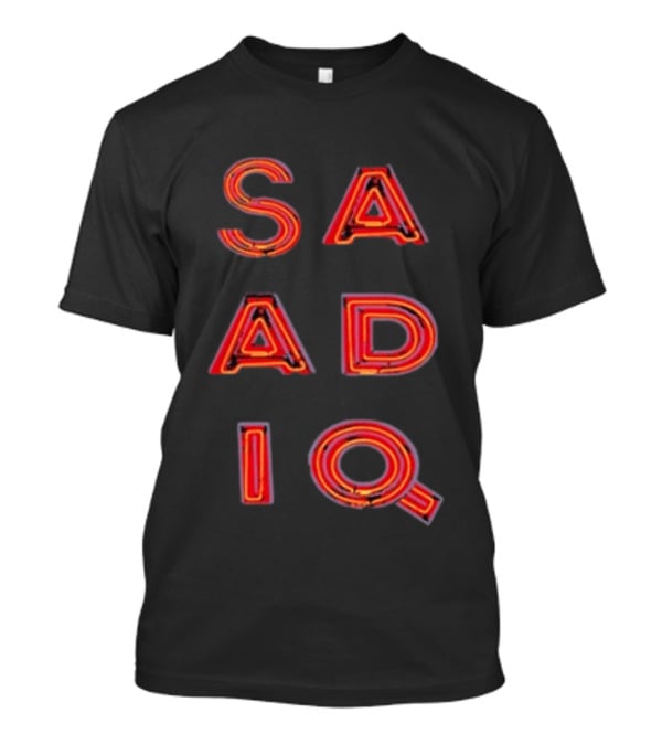 Raphael Saadiq Neon Stacked Letters T-Shirt