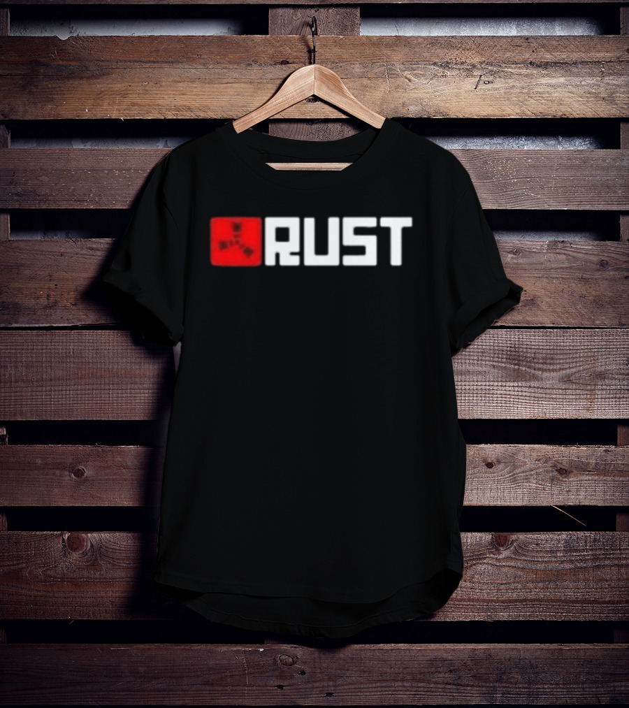Rust Trust Issues Radiation Symbol Gaming T-Shirt