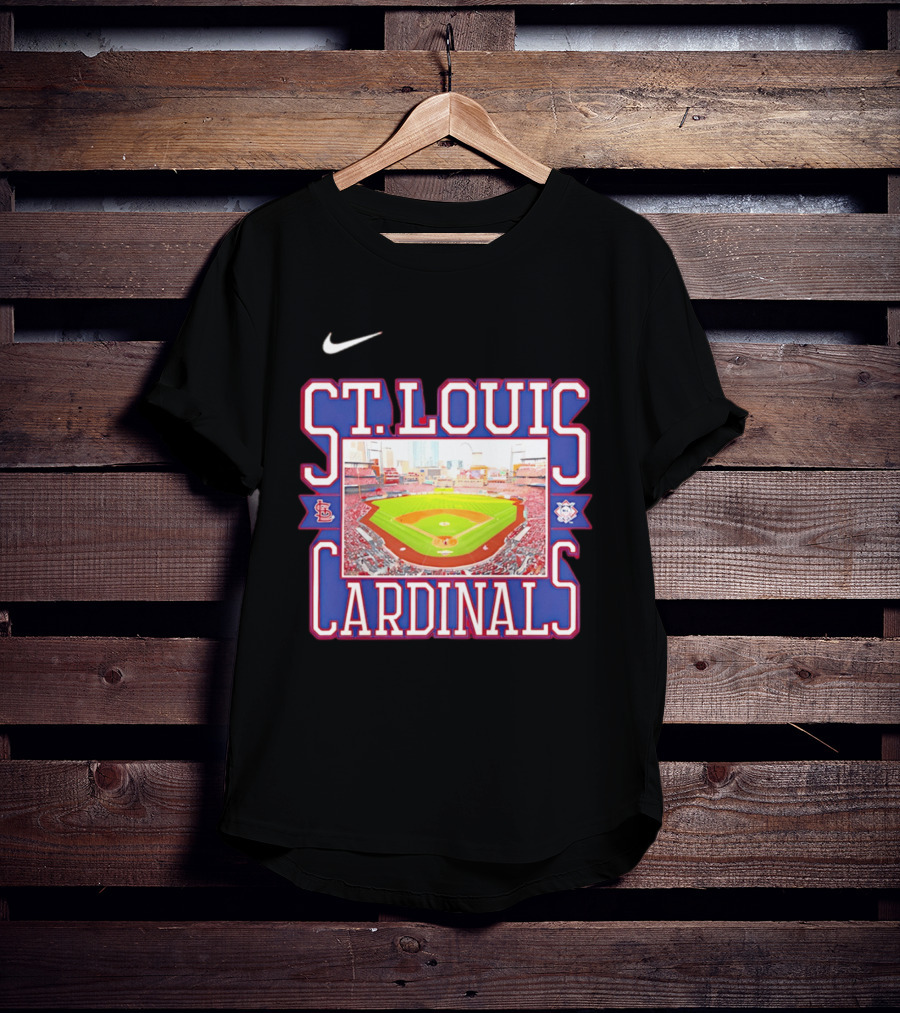 St. Louis Cardinals Baseball Stadium Nike MLB T-Shirt