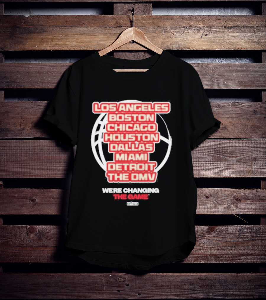 Big3 9Th Wonder In The Summer Los Angeles Boston Chicago Houston Dallas Miami Detroit The DMV T-Shirt