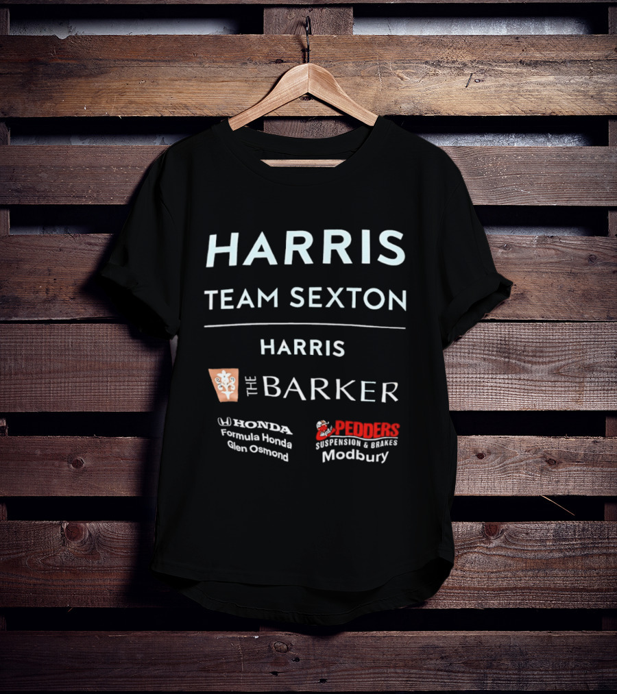 Harris Team Sexton The Barker Honda Glen Osmond Pedders Modbury T-Shirt