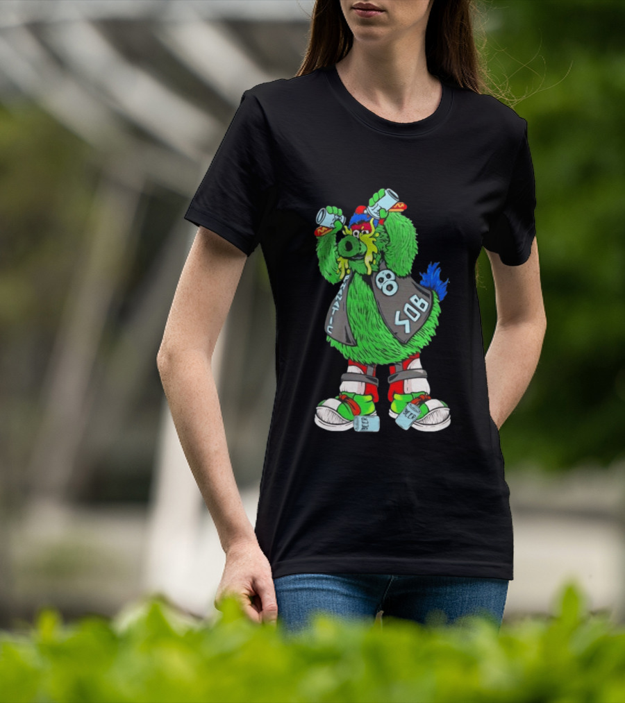 Stone Cold Phanatic Philadelphia Phillies SOB Fanatic Beer Drinking 3:16 T-Shirt