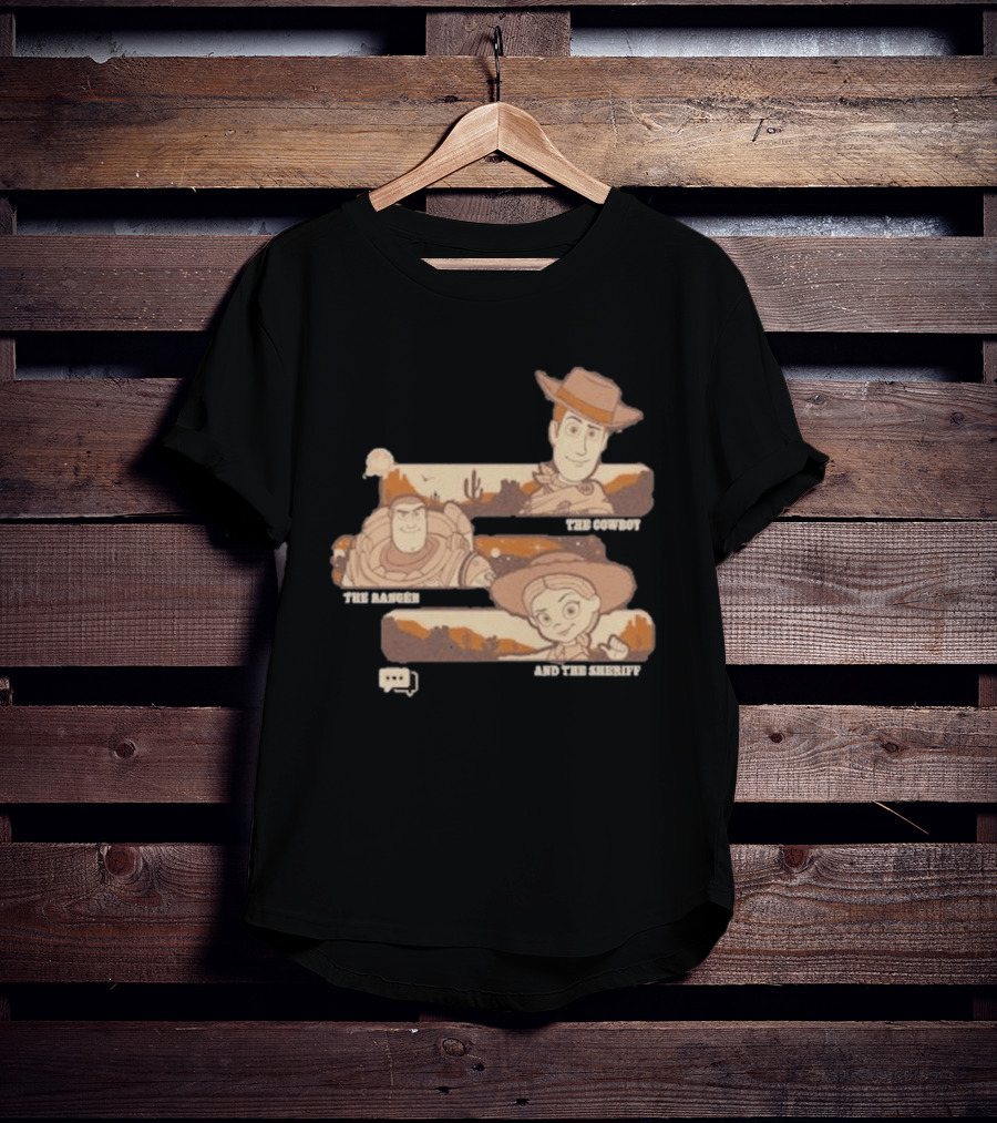 The Cowboy The Ranger And The Sheriff T-Shirt