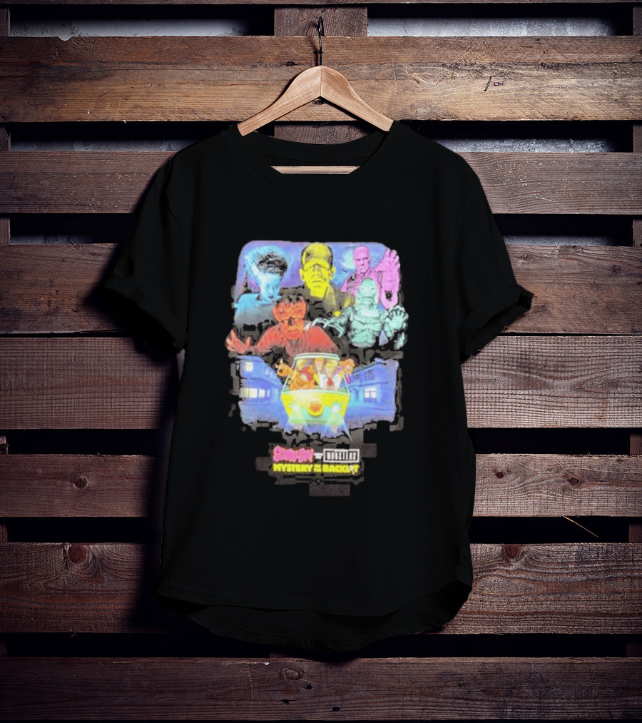 Scooby Doo X Universal Monsters Mystery Machine Adventure 2026 T-Shirt