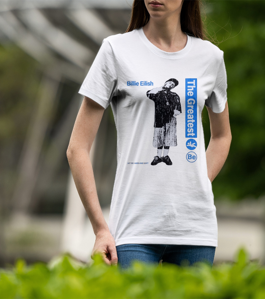 Billie Eilish The Greatest Y2K Street Style Hip Hop Iconic Look T-Shirt