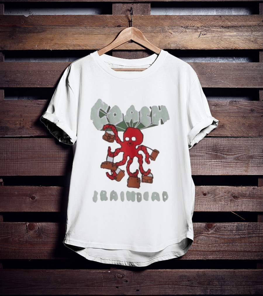 Coach Brain Dead Octopus With Bags T-Shirt