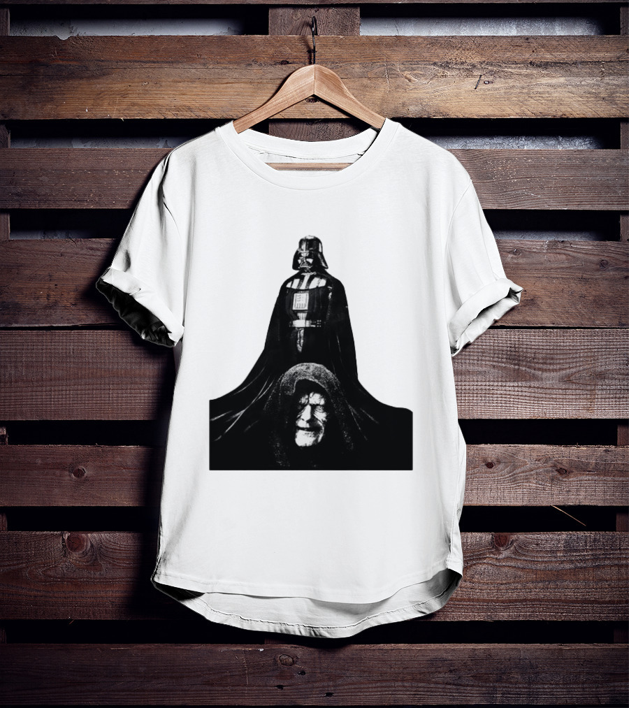 Darth Vader Emperor Palpatine Star Wars Villains Iconic Duo T-Shirt