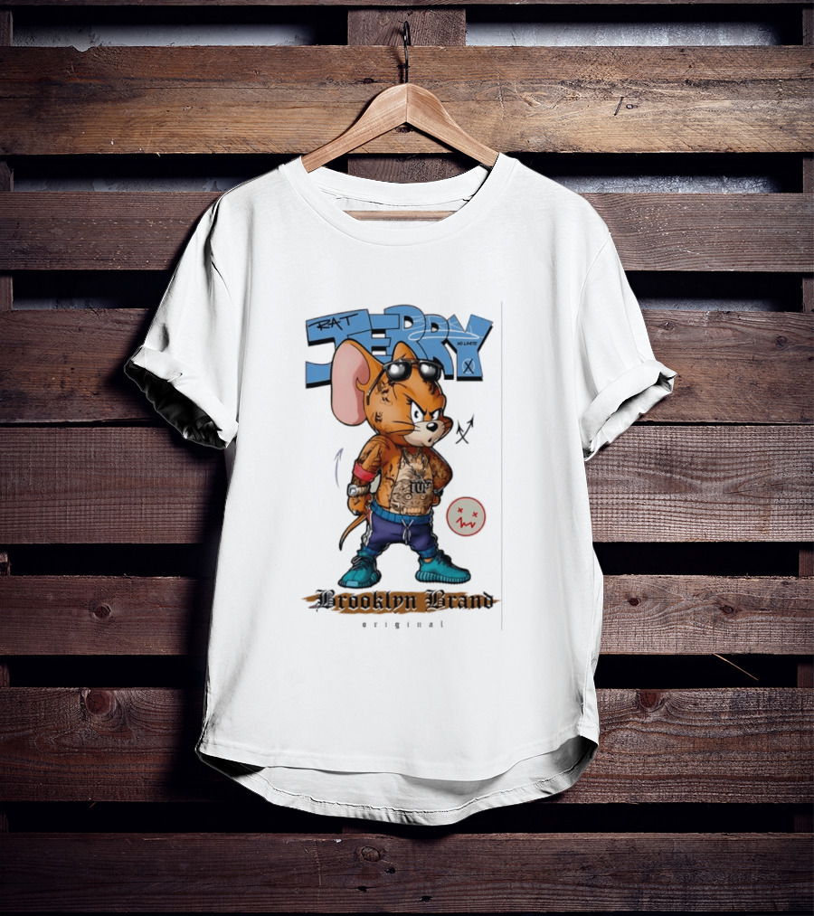 Rat Jerry No Limits Brooklyn Brand Original T-Shirt