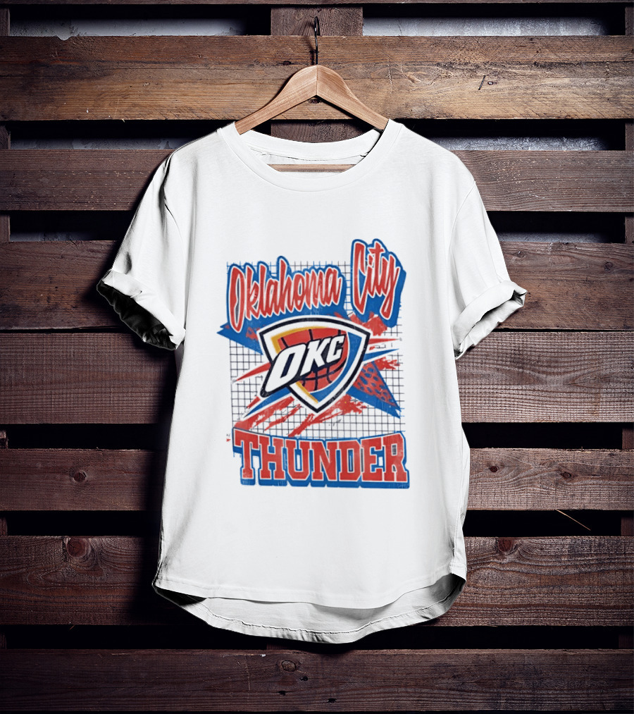 Oklahoma City Thunder OKC NBA Basketball Team T-Shirt
