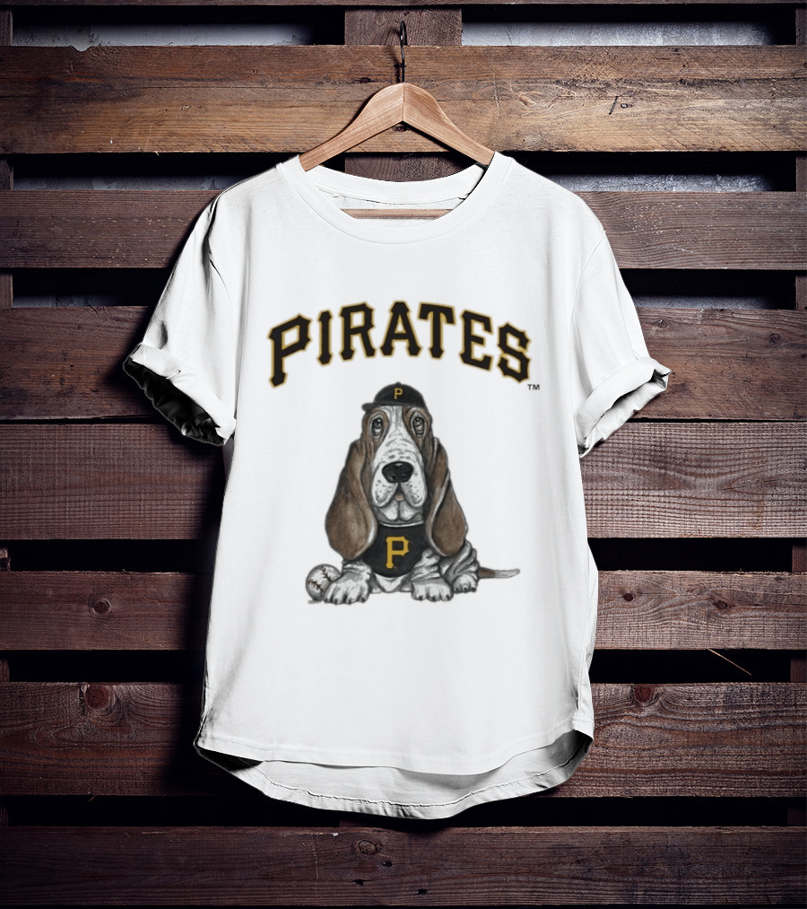 Pittsburgh Pirates Tiny Turnip Toddler Puddy MLB Mascot Pup T-Shirt