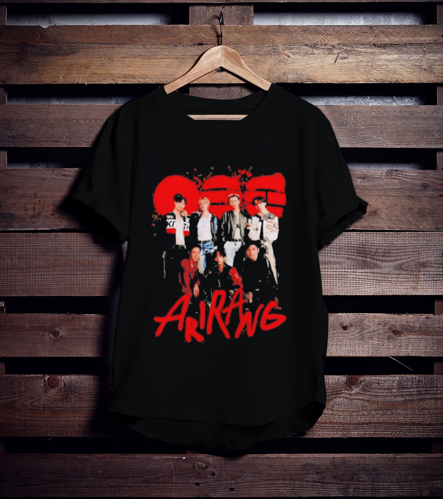 Bangtan Members Arirang Magazine Style Fashion Concept T-Shirt