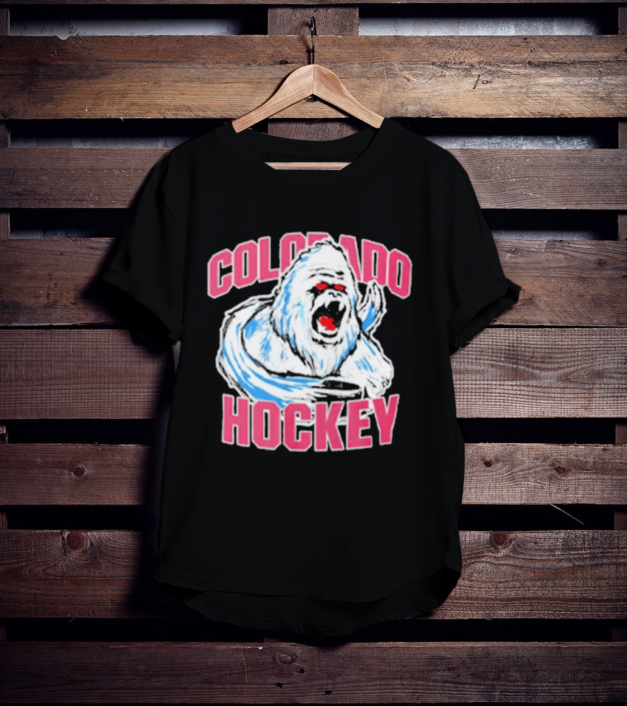 Colorado Hockey Yeti Rampage Cold Weather Beast T-Shirt