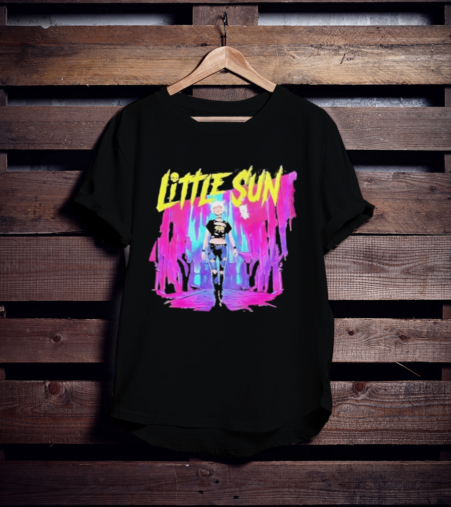 Cyberpunk 2077 Little Sun Neon Street T-Shirt