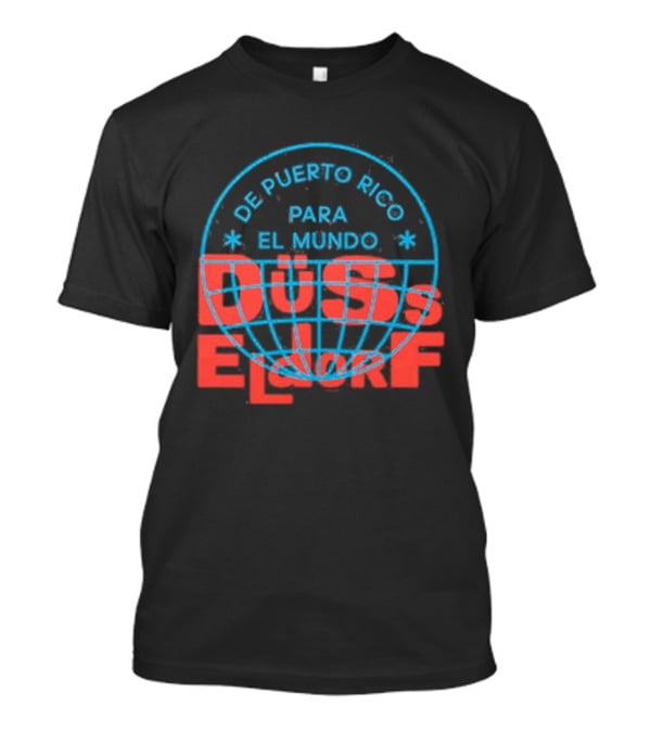 De Puerto Rico Para El Mundo Bad Bunny Dusseldorf T-Shirt