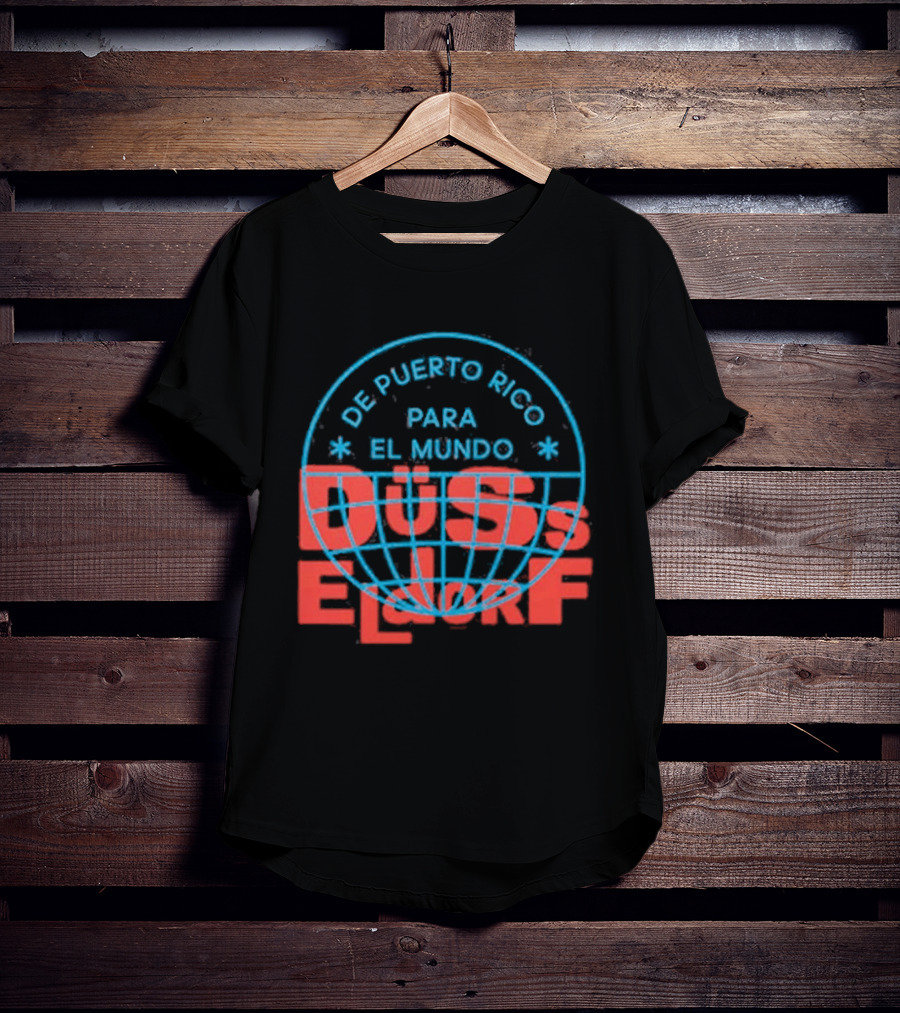 De Puerto Rico Para El Mundo Bad Bunny Dusseldorf T-Shirt