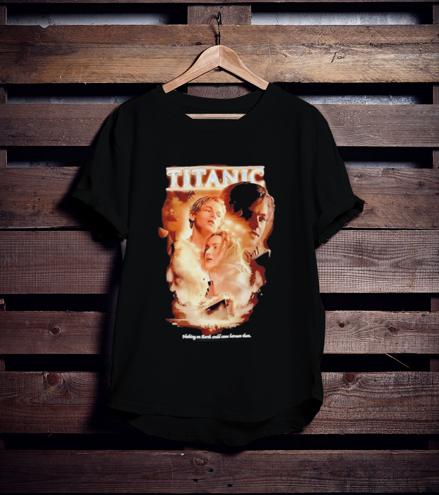 Titanic Jack Dawson Rose Dewitt Bukater Iconic Movie Romance T-Shirt