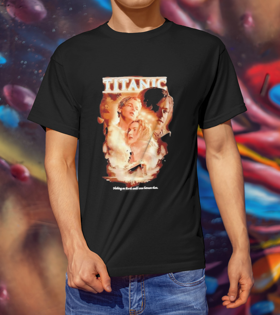 Titanic Jack Dawson Rose Dewitt Bukater Iconic Movie Romance T-Shirt