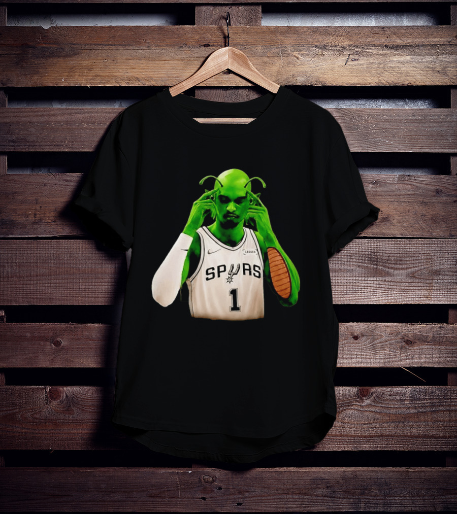 Keldon Johnson Piccolo Crossover San Antonio Spurs NBA 1 Ledger T-Shirt