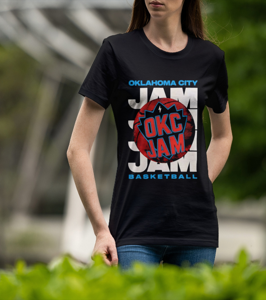 OKC Jam Oklahoma City Basketball Jam Jam Jam T-Shirt
