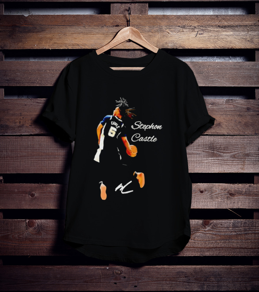 Stephon Castle San Antonio Spurs NBA Basketball Player 5 T-Shirt