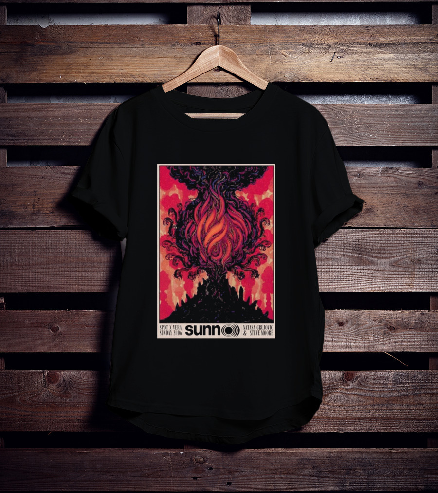 Sunn O Spot X Vera June 21 2026 Groningen NL Natasa Grujovic Steve Moore T-Shirt
