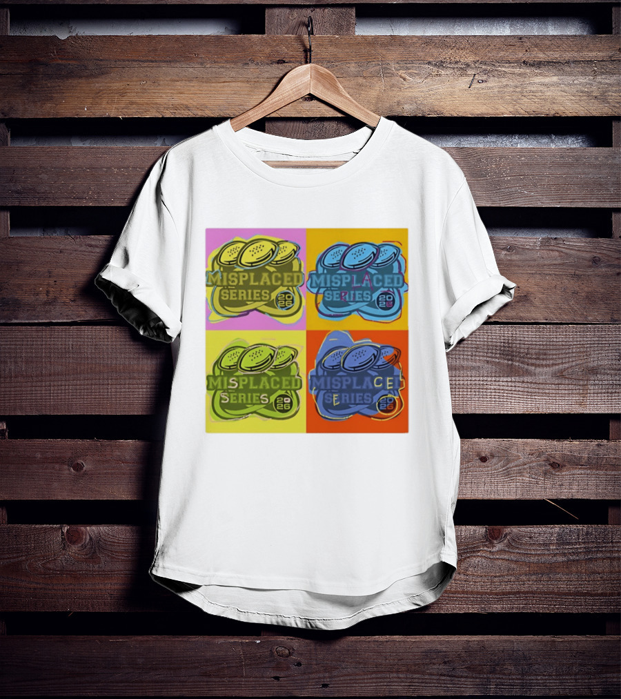 Misplaced Series 2026 Pop Art Coins Quadrant T-Shirt
