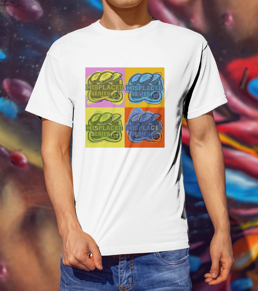 Misplaced Series 2026 Pop Art Coins Quadrant T-Shirt