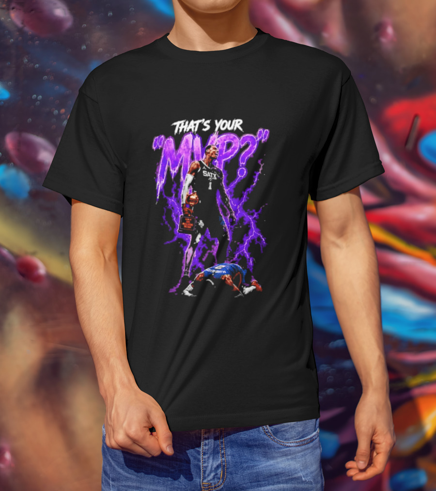 Victor Wembanyama San Antonio Spurs That's Your MVP 2024 NBA All Rookie First Team T-Shirt