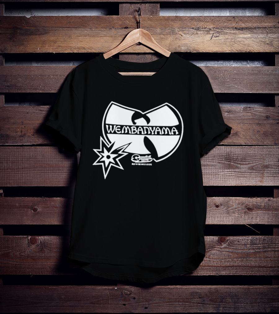 Victor Wembanyama San Antonio Spurs Wu Tang Clan Gemini 2K9 T-Shirt