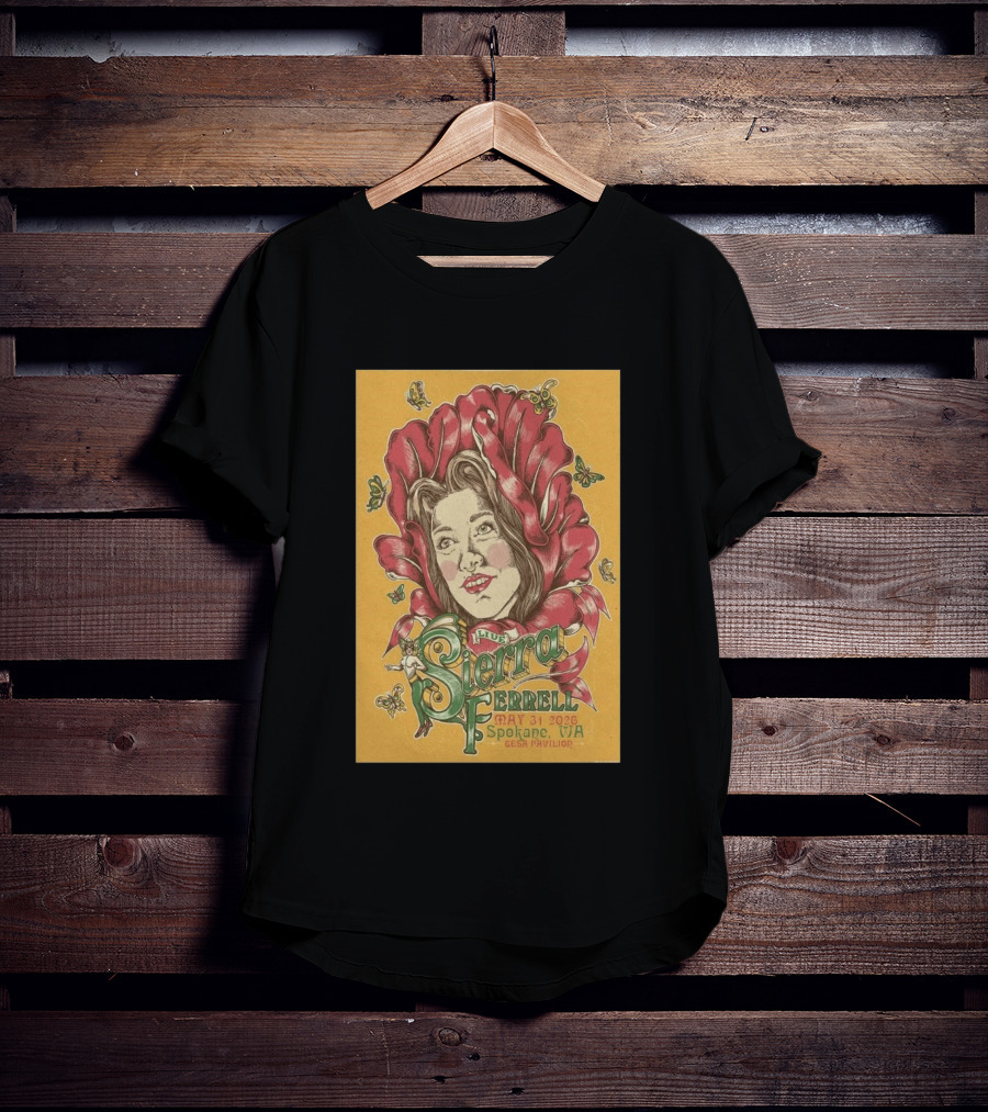 Sierra Ferrell May 31 2026 Spokane WA Gesa Pavilion T-Shirt