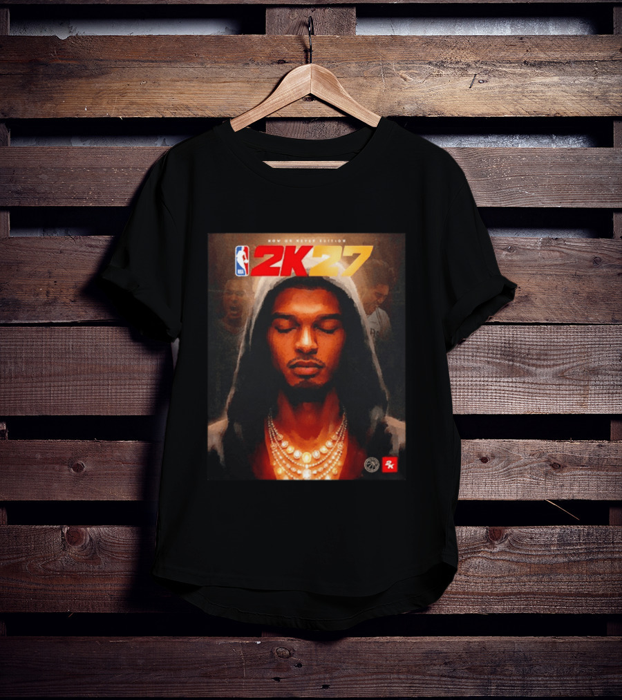 NBA 2K27 Now Or Never Edition Wemby Castle Harper T-Shirt