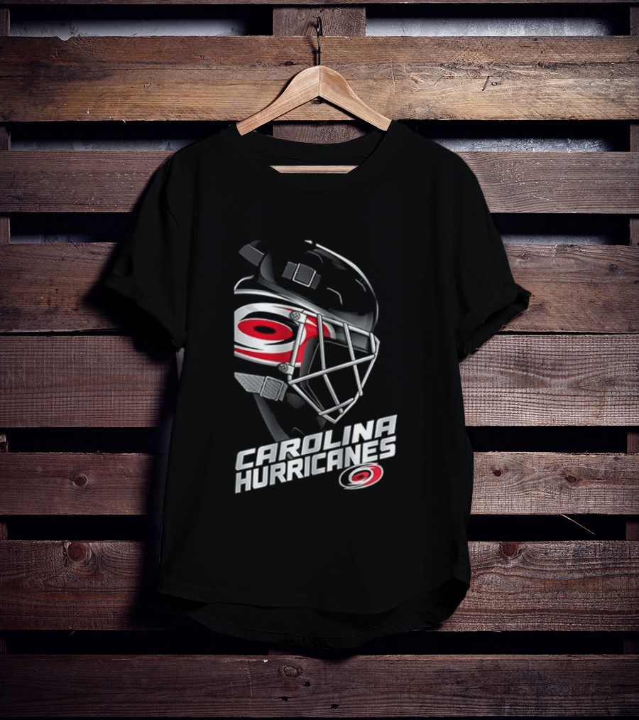 Carolina Hurricanes Hockey Mask Outerstuff Preschool Defender T-Shirt
