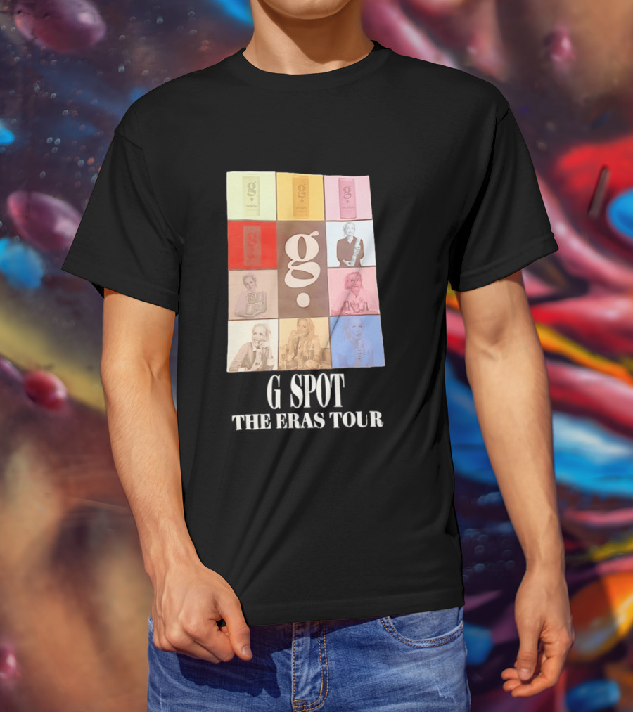 Gillian Anderson G Spot The Eras Tour Soothe Protect Awaken T-Shirt