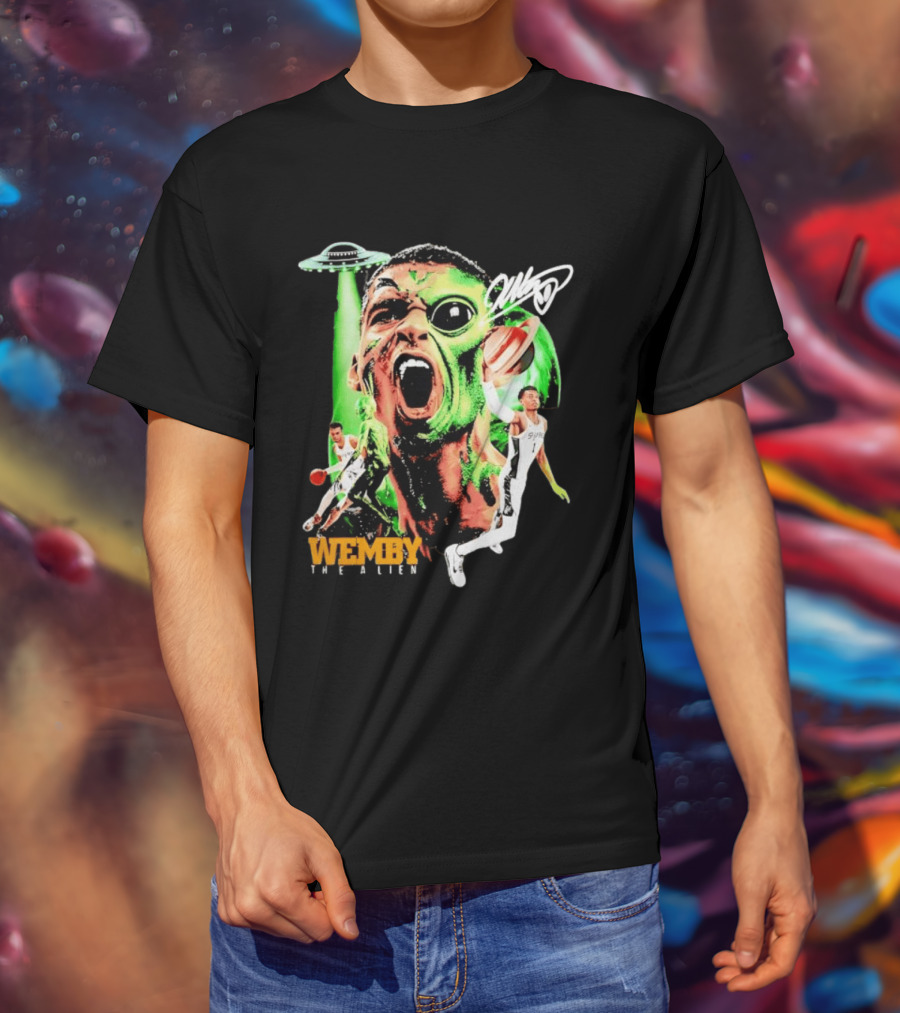 Wemby You Alien Victor Wembanyama San Antonio Spurs 2026 T-Shirt