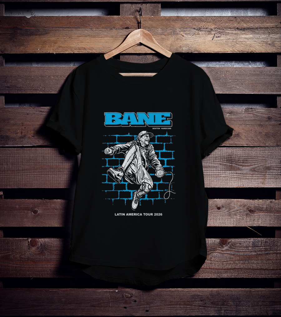 Bane Boston Hardcore Latin America Tour 2026 Jumper T-Shirt
