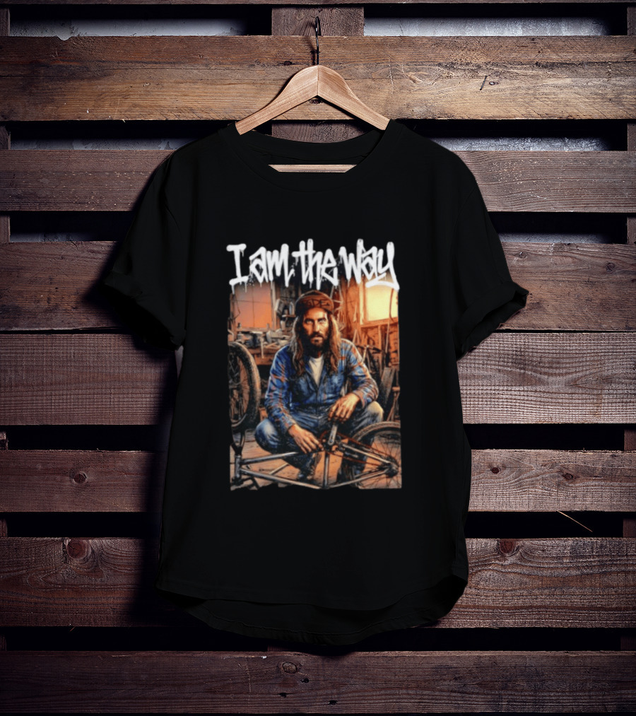 Bicycle Repairman I Am The Way Ride Mechanic Scene T-Shirt