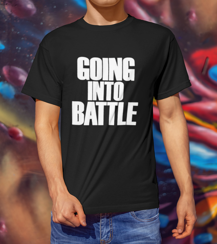 Cleveland Basketball Going Into Battle On The Shoulders Of The King 2 Sided T-Shirt