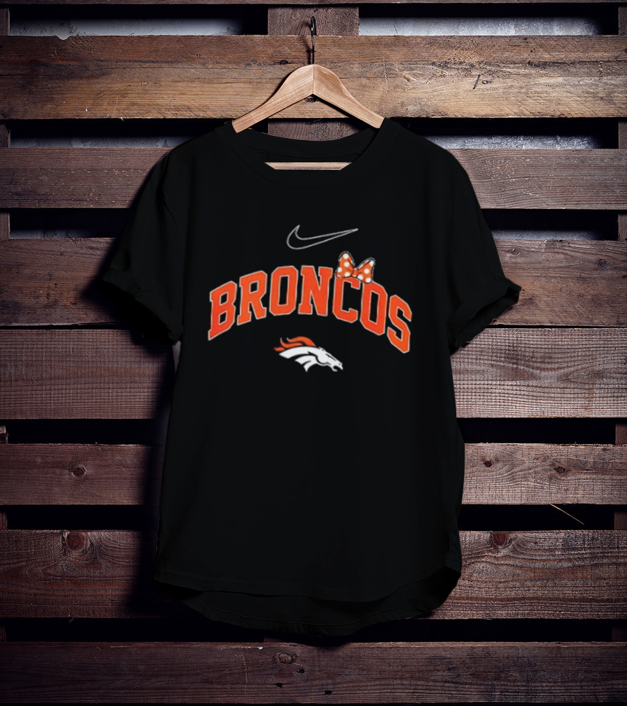 Nike Denver Broncos Boo To You Fa Boo Lous Rugby Two Sided T-Shirt