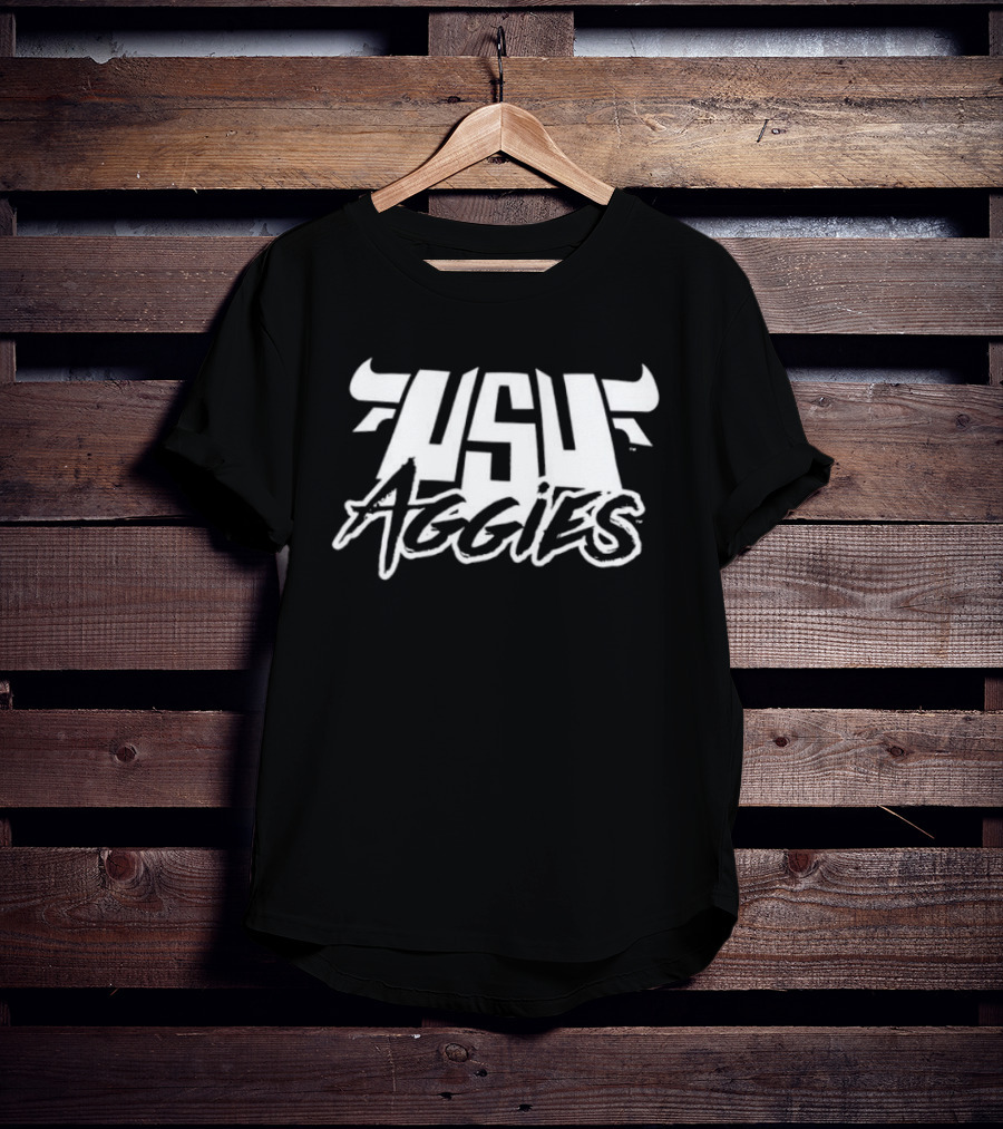 USU Aggies Don't Mess With The Bull 2019 2020 Two Sided T-Shirt