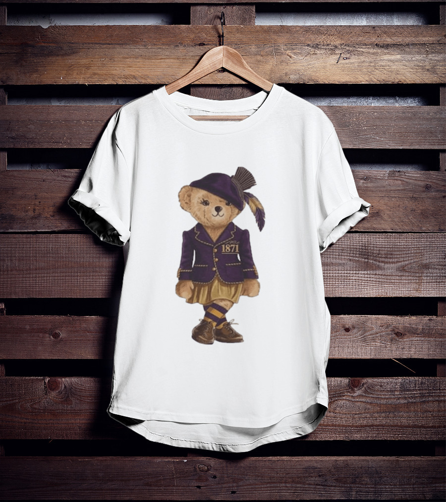 Alcorn State Polo Bear 1871 Lady Edition HBCU Fashion T-Shirt