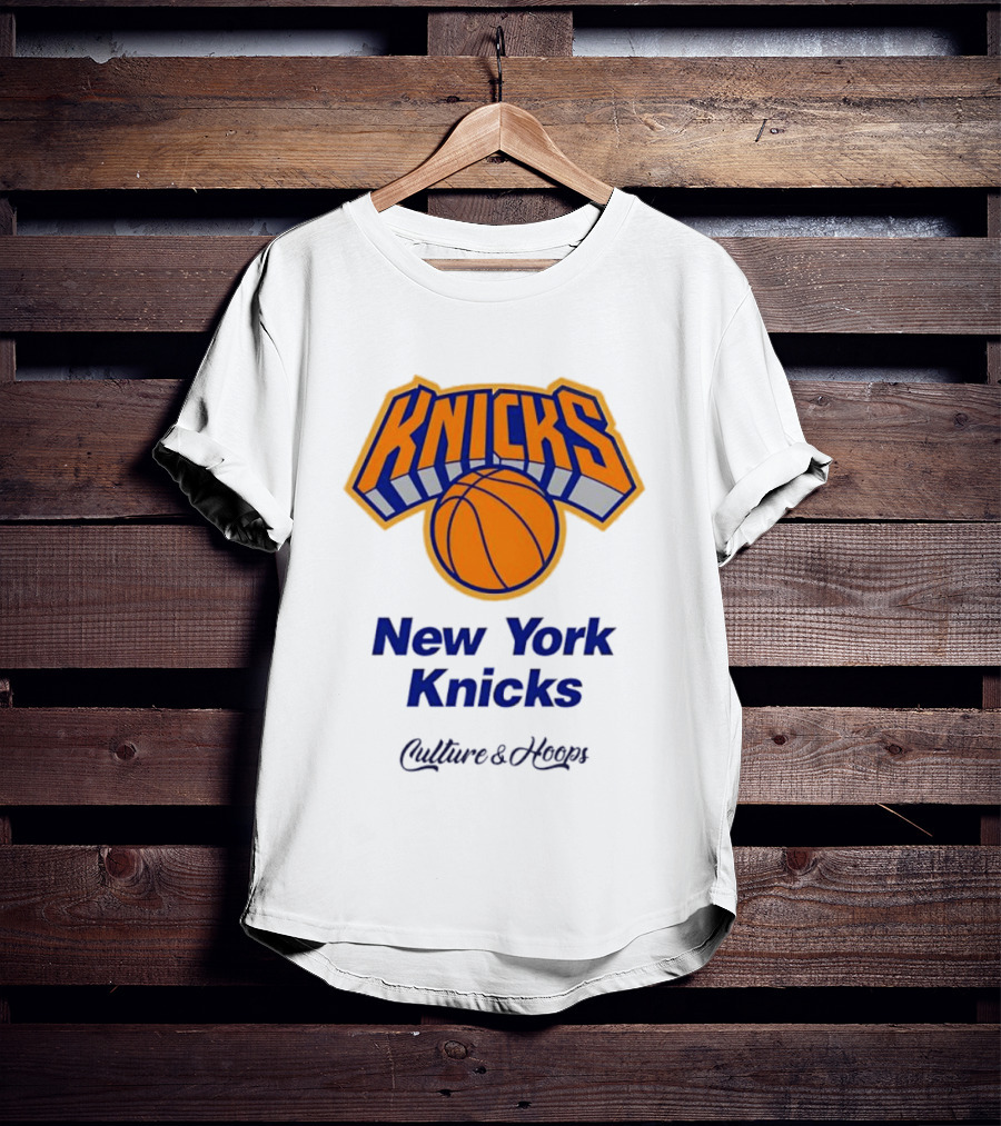 New York Knicks Culture & Hoops Basketball Team T-Shirt