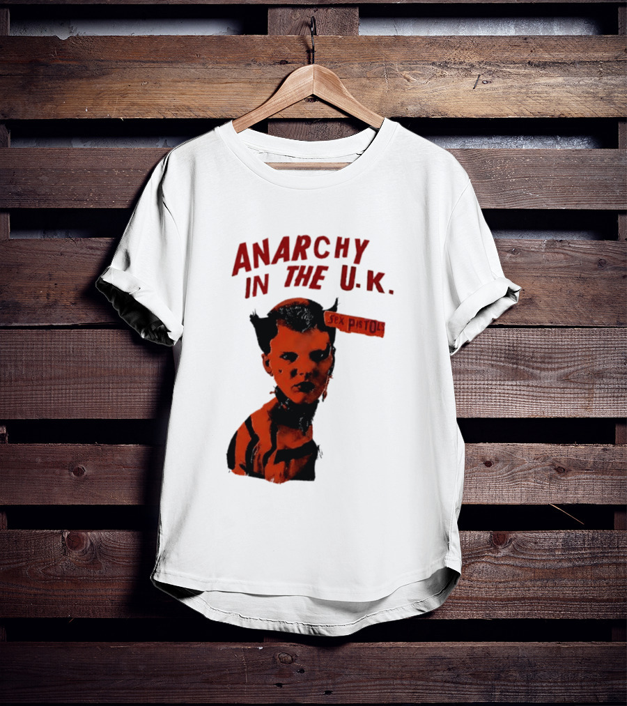 Anarchy In The UK Sex Pistols Punk Aesthetic T-Shirt