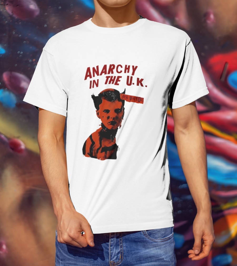 Anarchy In The UK Sex Pistols Punk Aesthetic T-Shirt