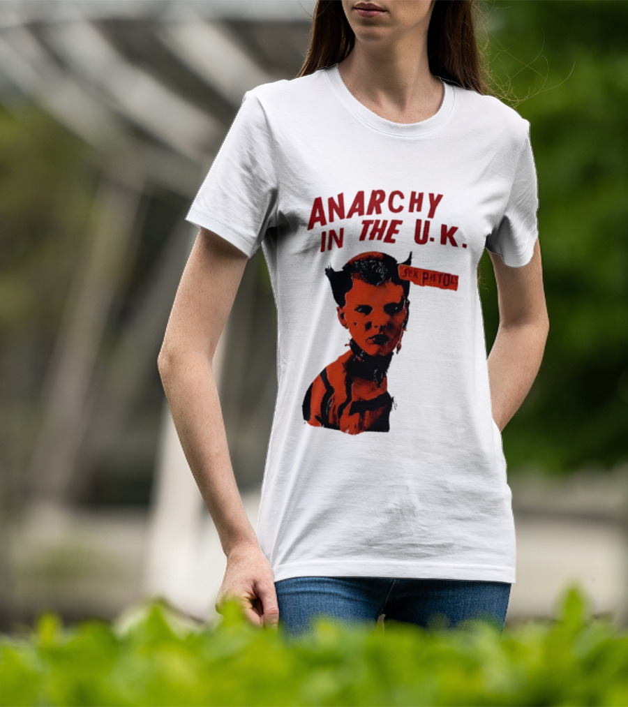 Anarchy In The UK Sex Pistols Punk Aesthetic T-Shirt