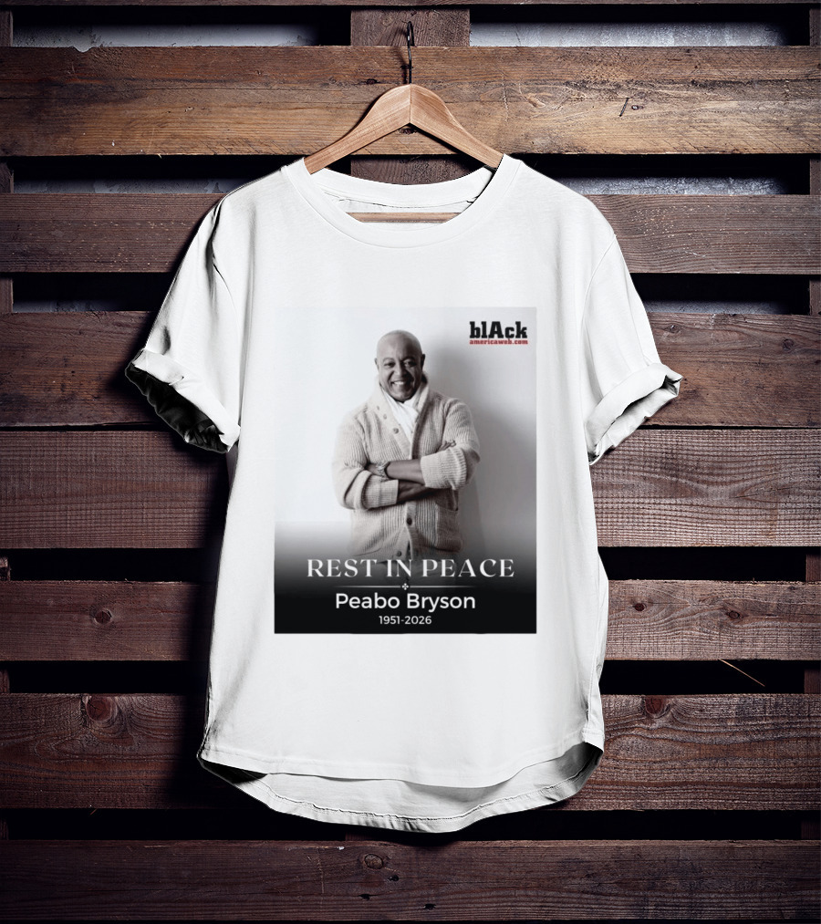 Rest In Peace Peabo Bryson 1951 2026 Singer Songwriter Beautiful Ballads T-Shirt