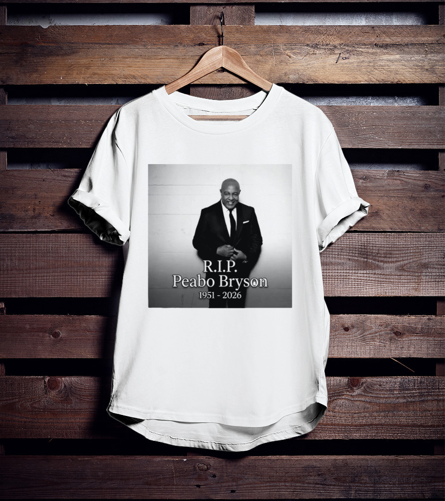 R.I.P. Peabo Bryson 1951 2026 R&B Legend Of Beauty And The Beast A Whole New World T-Shirt