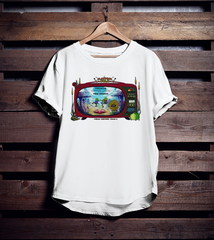 Primus Claypool Lennon Delirium Frog Brigade Cleveland June 2 2026 T-Shirt