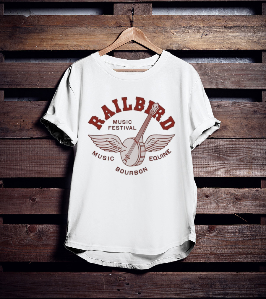 Railbird Music Festival 2026 Music Bourbon Equine T-Shirt