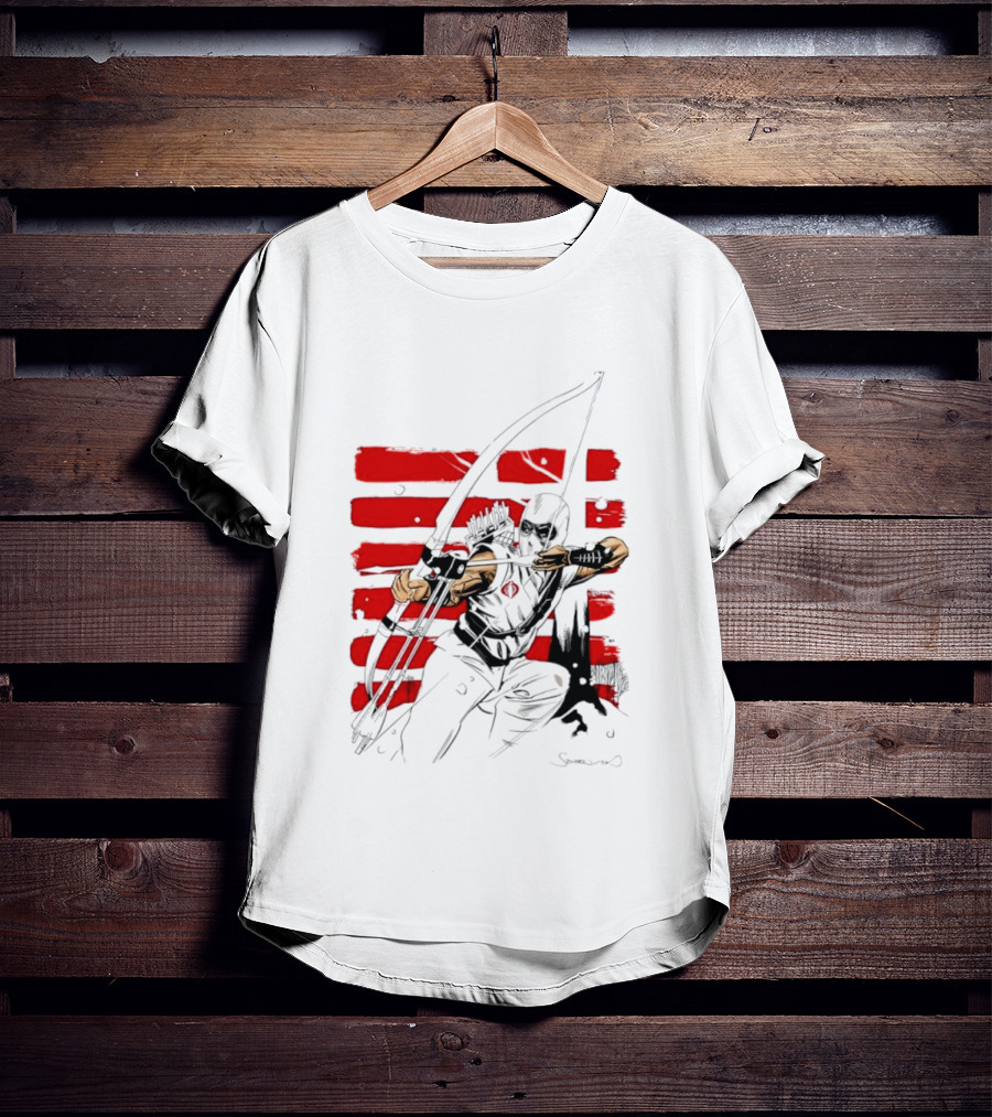 GI Joe Storm Shadow Cobra Commander Archery Ninja Master T-Shirt